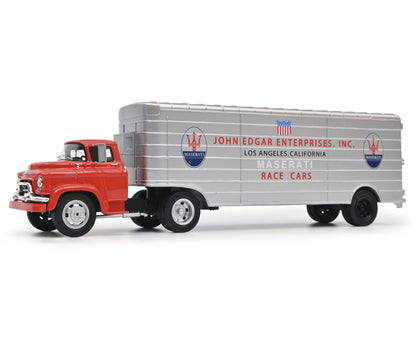 Schuco 1:43 Gmc Truck Team John Edgar Maserati Car Transporter 450918200
