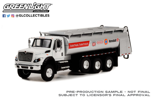 GreenLight 1:64 S.D. Trucks Series 15 - 2018 International WorkStar Tanker Truck - Conoco Phillips 66 Union 76 Kendall Motor Oil “Trusted People, Trusted Products” 45150-B