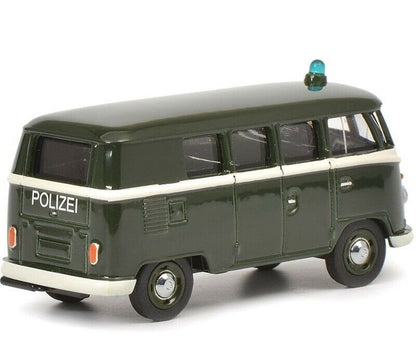 Schuco 1:64 Volkswagen T1 Bus police 452015400