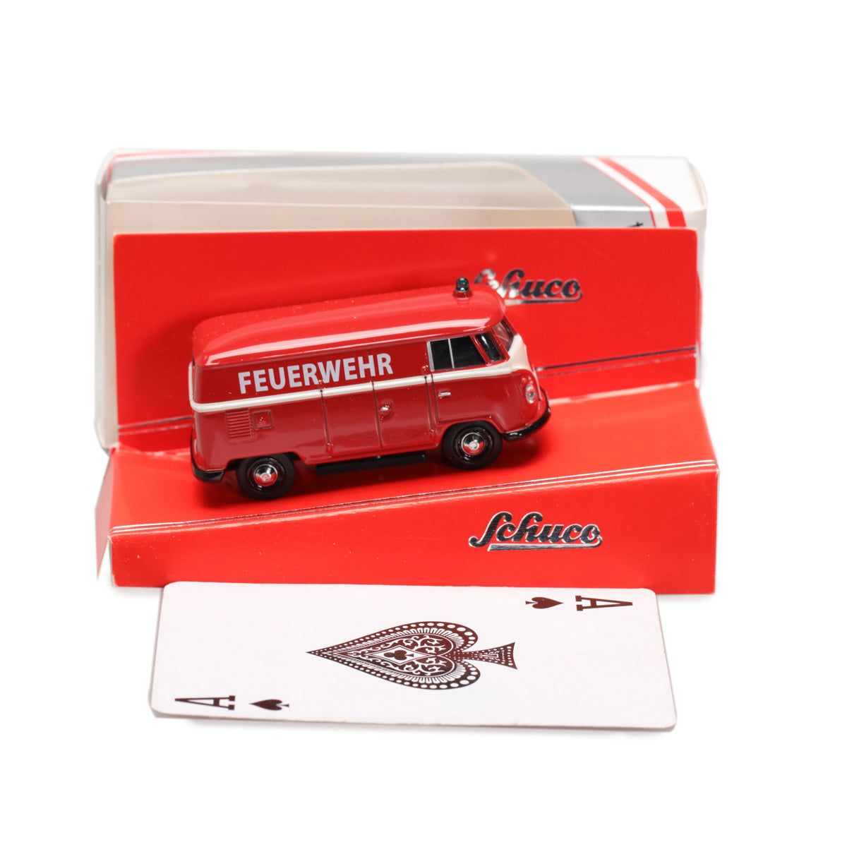 Schuco 1:64 Volkswagen T1 box van Feuerwehr 452016100