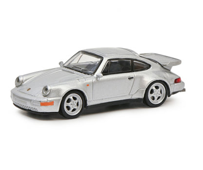 Schuco 1:64 Porsche 911 (964) Turbo 3.6 Silver 452027000