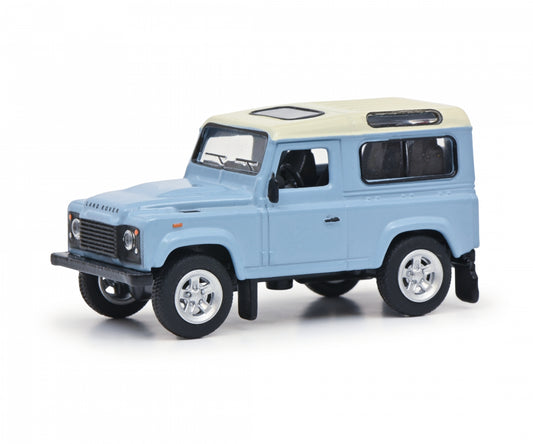 Schuco 1:64 Land Rover Defender Blue 452027500