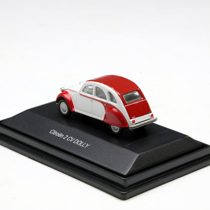 Schuco 1:87 Citroen 2CV Dolly Red/White 452608700