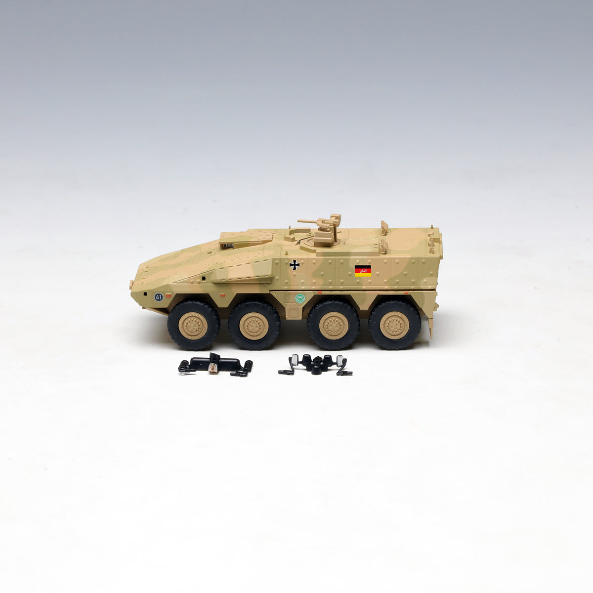 Schuco 1:87 Boxer infantry transport vehicle ISAF camouflaged 452624000