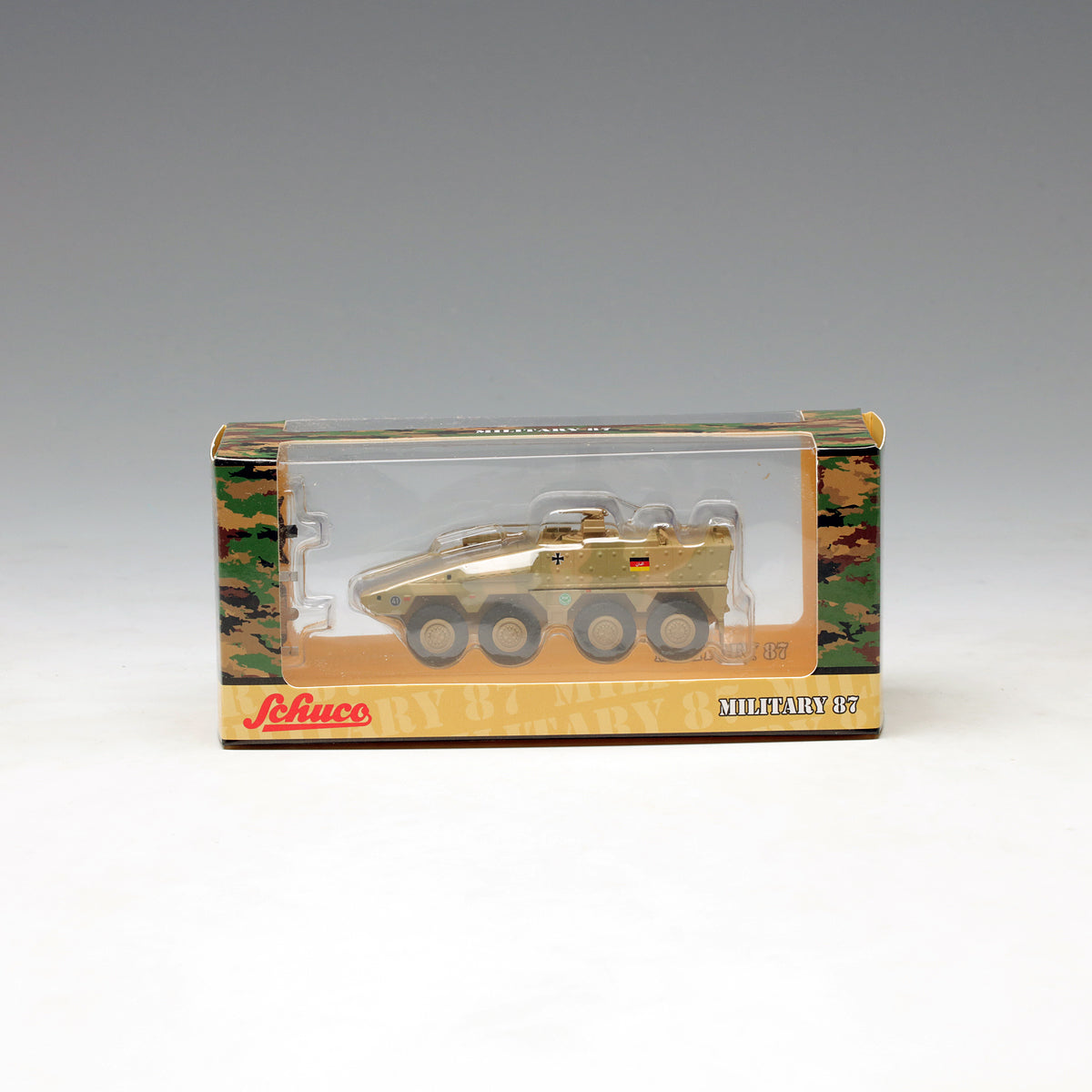Schuco 1:87 Boxer infantry transport vehicle ISAF camouflaged 452624000