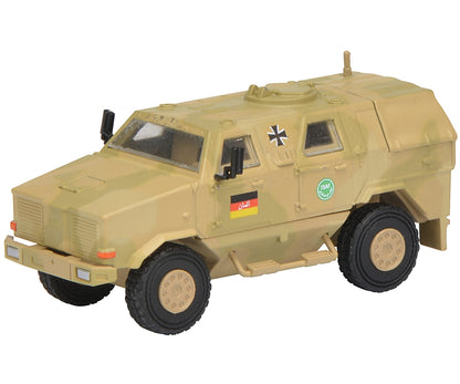 Schuco 1:87 Dingo I all protection vehicle ISAF camouflaged 452624400