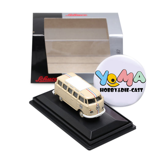 Schuco 1:87 Volkswagen T1c Samba Rallye #53 452626800