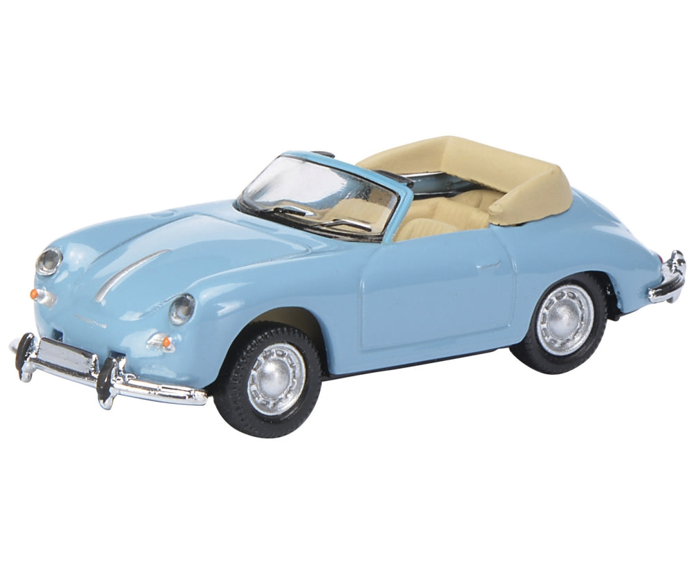 Schuco 1:87 Porsche 356 Cabrio blue 452627800
