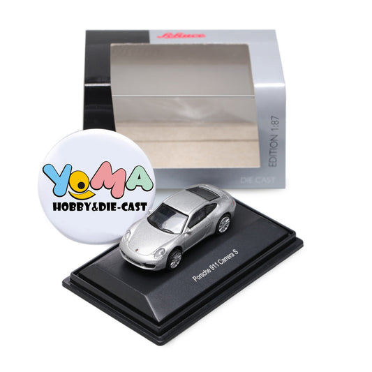 Schuco 1:87 Porsche 911 (991) Carrera S Coupe silver 452628100