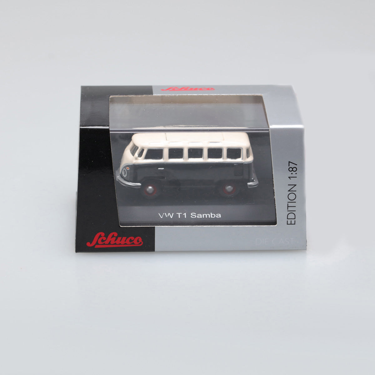 Schuco 1:87 Volkswagen T1c Samba black/white 452632000