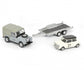Schuco 1/87 Land Rover I with trailer and Mini #21 452632700