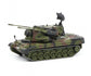 Schuco 1:87 Gepard Flakpanzer Bundeswehr camouflaged 452635500