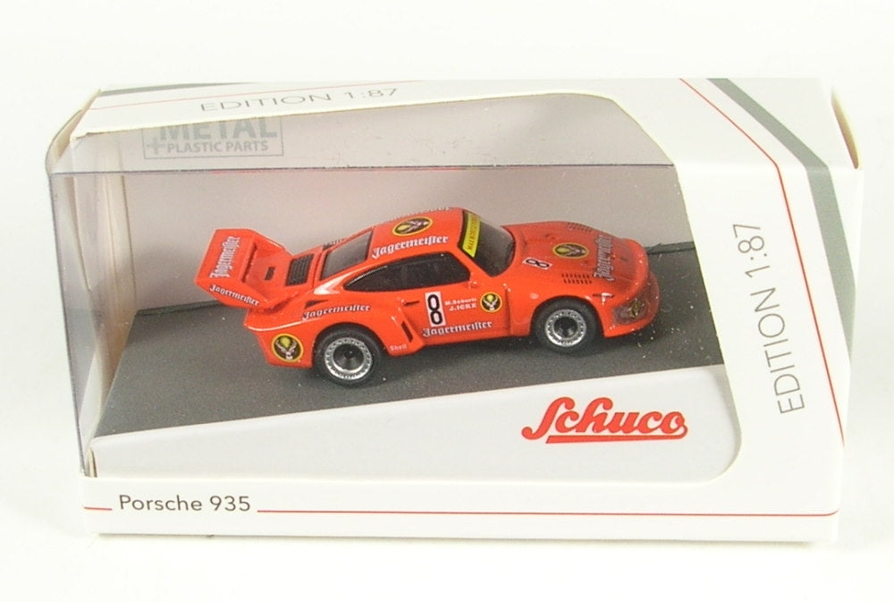 Schuco 1:87 Porsche 935 Jagermeister #8 2nd 1000km Nürburgring 1978 Schurti Ickx 452650100