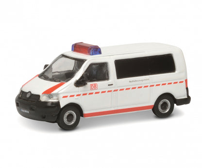 Schuco 1:87 MHI Volkswagen T5 Van and five figures Deutsche Bahn AG Notfallmanagement 452655500