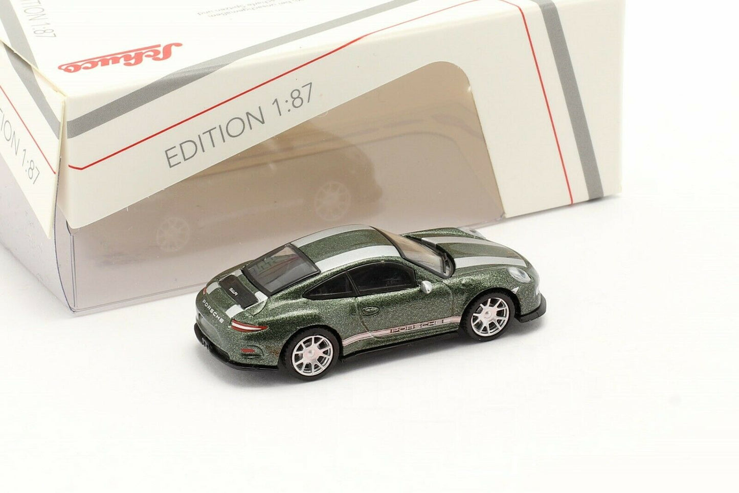 Schuco 1:87 Porsche 911 R green 452660100