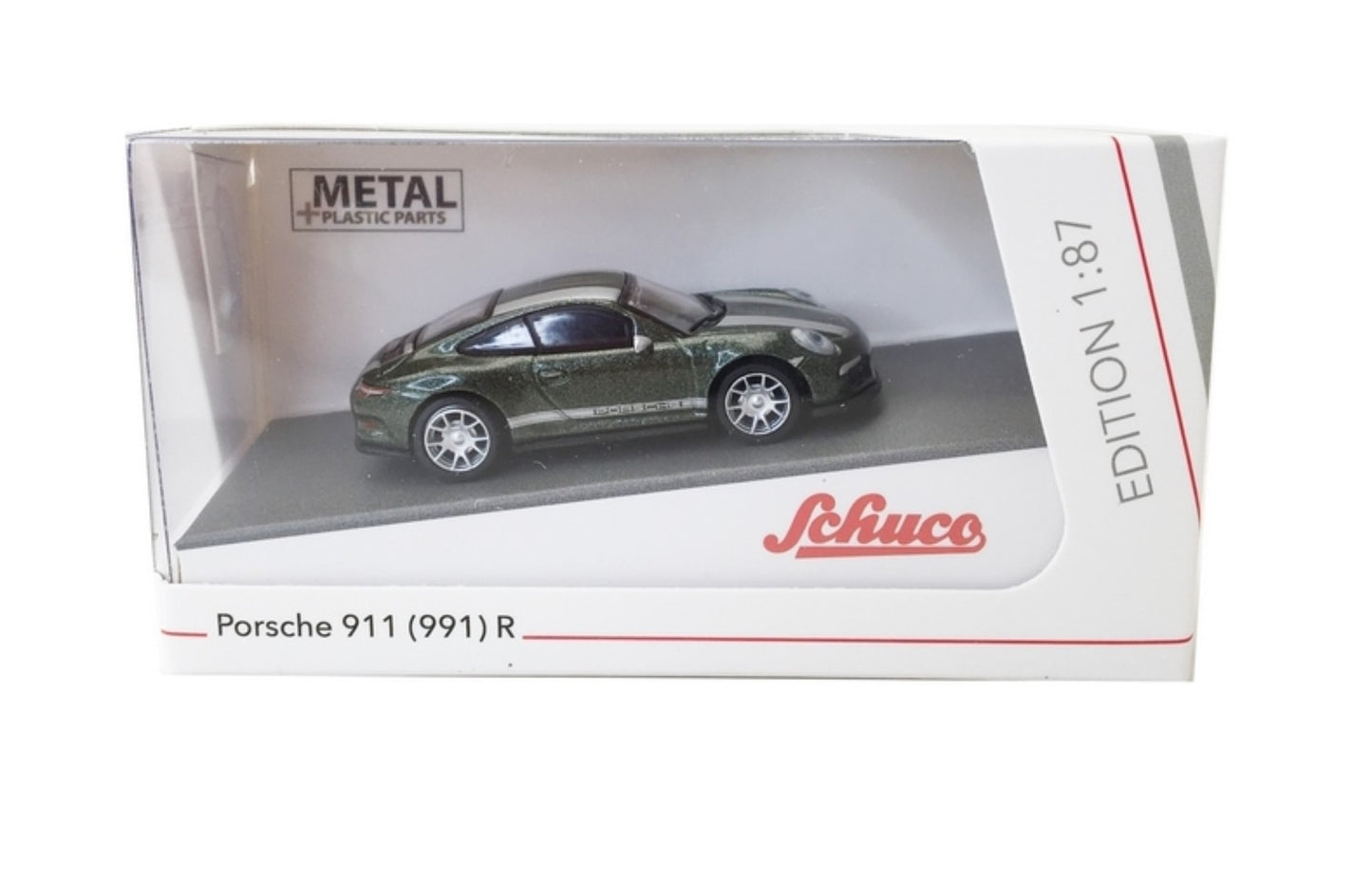 Schuco 1:87 Porsche 911 R green 452660100