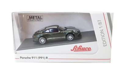 Schuco 1:87 Porsche 911 R green 452660100