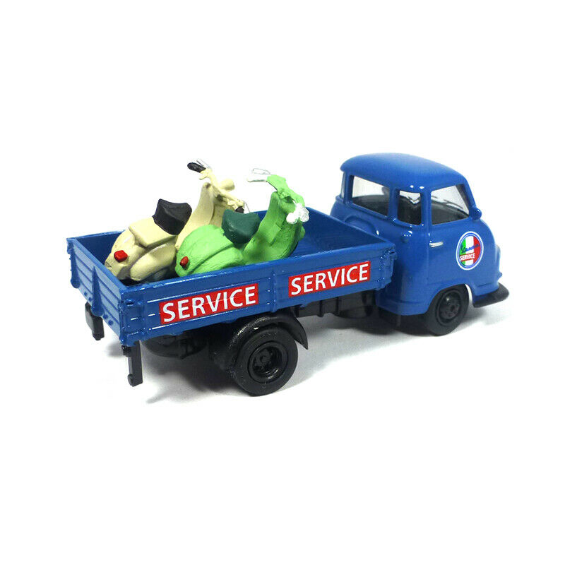 Schuco 1:87 Hanomag Kurier with Vespa 452661400