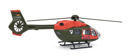 Schuco 1:87 MHI Set Military SAR EC 145 helicopter Mercedes Benz G-Modell & Wolf 452663500