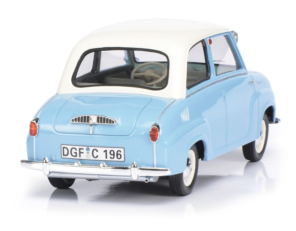 Schuco 1:18 Goggomobil Limousine light blue 450009600
