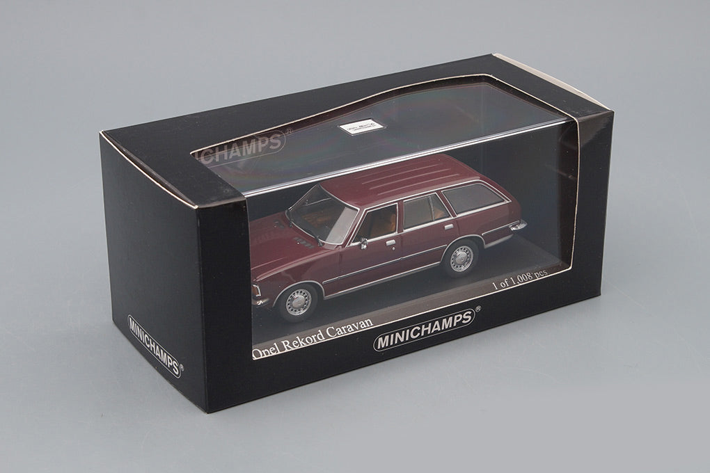 Minichamps 1:43 Opel Rekord D Caravan 1975 Red 400044012