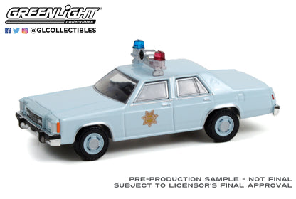 GreenLight 1:64 1982 Ford LTD-S - County Sheriff 30304
