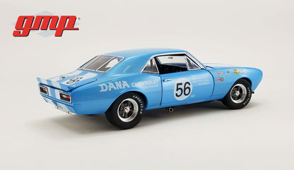 GMP 1:18 GMP 1967 Chevrolet Trans Am Camaro Z/28 - #56 Dana Chevrolet Southgate GMP-18972