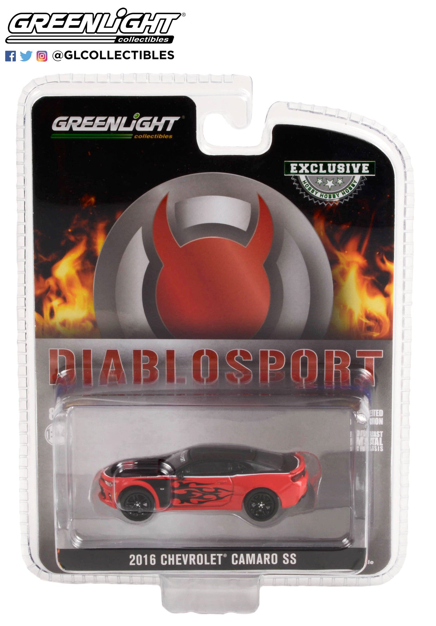 GreenLight 1:64 2016 Chevrolet Camaro SS - Diablosport Gasoline and Diesel Tuning Systems 30308