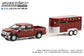 GreenLight 1:64 Hitch & Tow Series 27 - 2019 Ford F-150 XLT with Livestock Trailer 32270-D