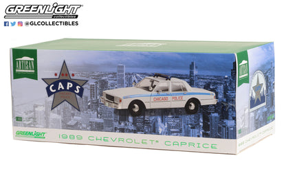 GreenLight 1:18 Artisan Collection - 1989 Chevrolet Caprice - City of Chicago Police Department 19128