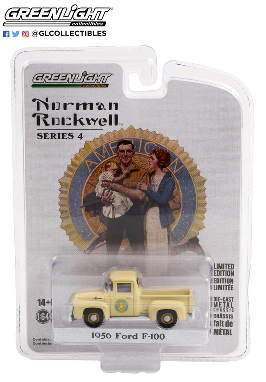 GreenLight 1:64 Norman Rockwell Series 4 - 1956 Ford F-100 54060-B