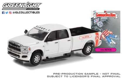 GreenLight 1:64 Garbage Pail Kids Series 4 - Tow Mitch - 2021 Dodge Ram 2500 54070-D