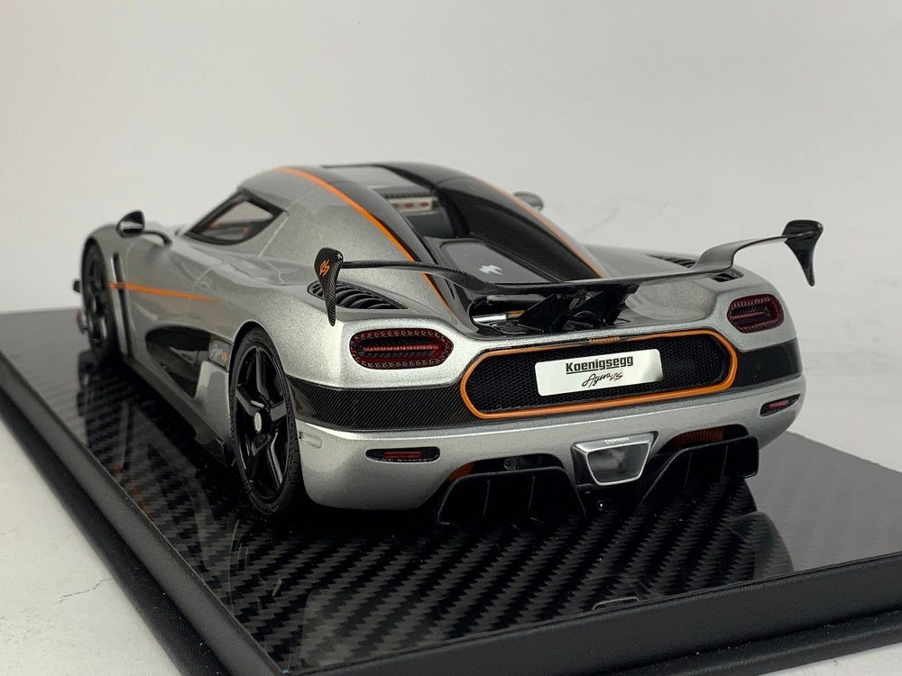 Frontiart 1:18 Koenigsegg Agera RS Moon sliver F052-175