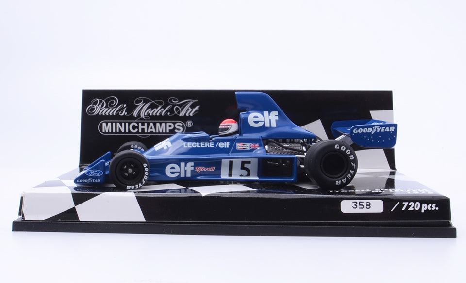 Minichamps 1:43 Tyrrell Ford 007 #15 Michel Leclere 1975 400750115