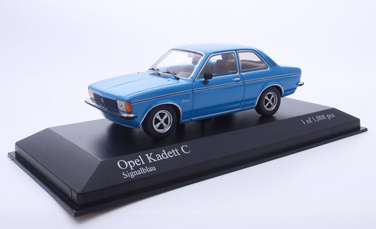 Minichamps 1:43 1978 Opel Kadett C Berlina Blue 400048101