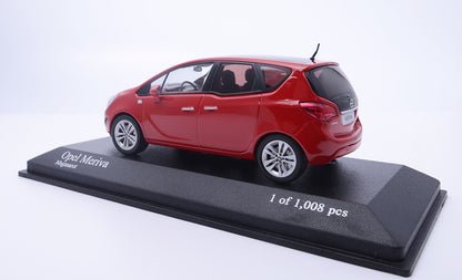 Minichamps 1:43 Opel Meriva 2010 Red 400040001