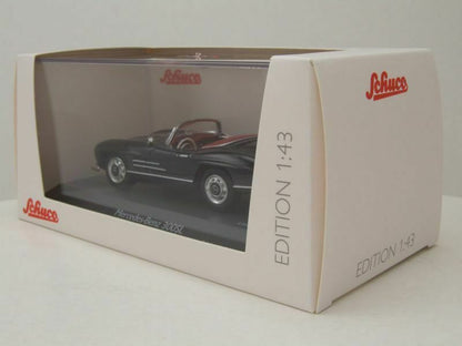 Schuco 1/43 Mercedes-Benz 300SL Roadster black 450249700
