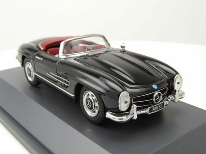 Schuco 1/43 Mercedes-Benz 300SL Roadster black 450249700