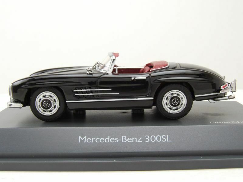 Schuco 1/43 Mercedes-Benz 300SL Roadster black 450249700
