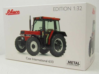 Schuco 1/32 Case International 633 with cabin red tractor 450779400