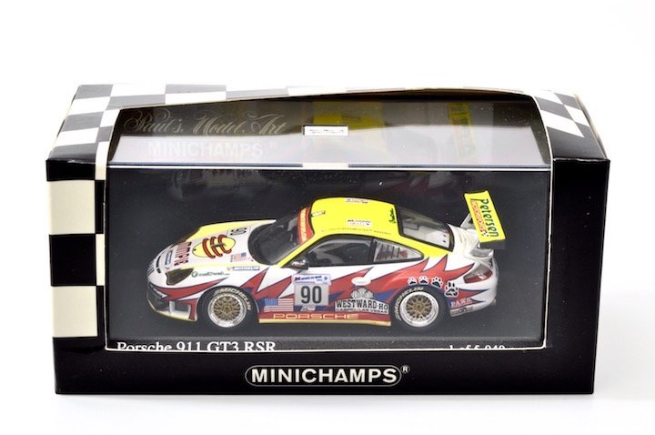 Minichamps 1:43 Porsche 911 GT3 RSR Maassen #90 Le Mans 2004 400046990