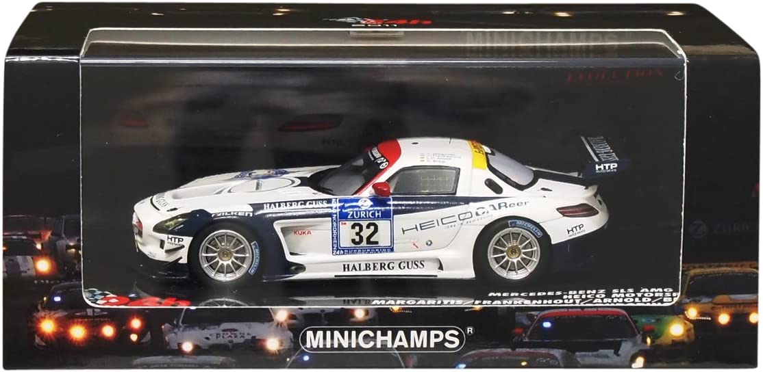 Minichamps 1:43 Mercedes-Benz SLS AMG GT3 Margaritis/Frankenhout/Arnold/Bruck #32 24H Nurburgring 2011 437110332
