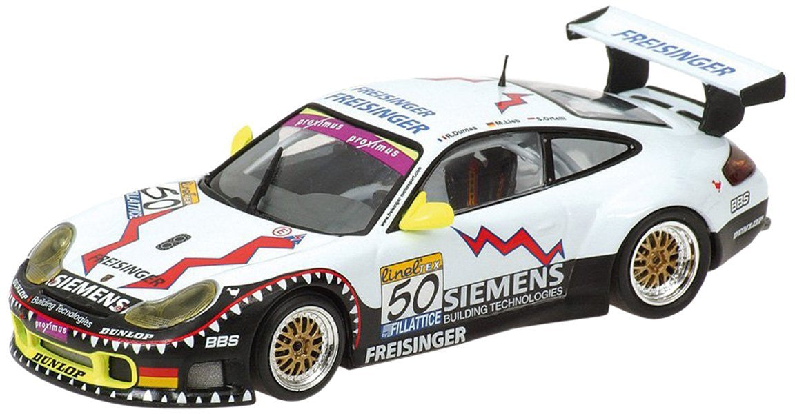 Minichamps 1:43 Porsche 911 GT3 RS – Ortelli/Lieb/Dumas – Winner– Freisinger Motorsport #50 24H SPA 2003 400036950