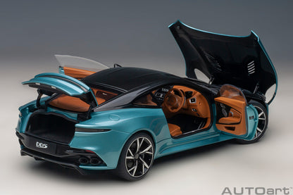 AUTOart 1:18 Aston Martin DBS Superleggera (Caribbean Pearl Blue) 70299