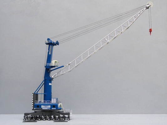 NZG 1:87 Liebherr LHM500 Hafenmobilkran Wallmann&Co NZG713/01