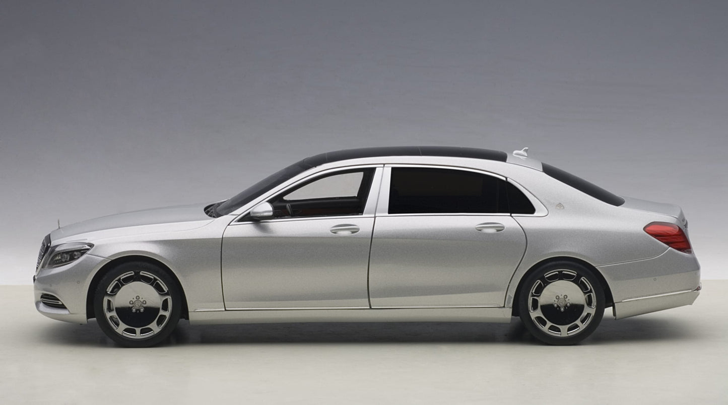 AUTOart 1:18 Mercedes-Maybach S-Klasse S600 (SWB) (Silver) 76292