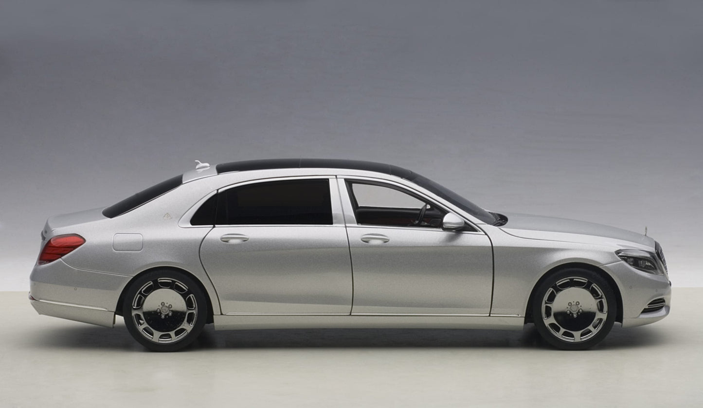 AUTOart 1:18 Mercedes-Maybach S-Klasse S600 (SWB) (Silver) 76292