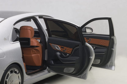 AUTOart 1:18 Mercedes-Maybach S-Klasse S600 (SWB) (Silver) 76292