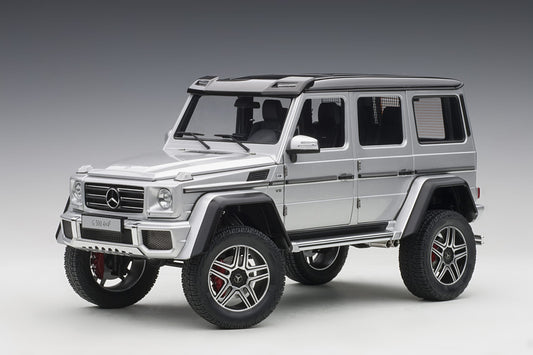 AUTOart 1:18 Mercedes-Benz G500 4×4² (Iridium Silver Metallic) 76318