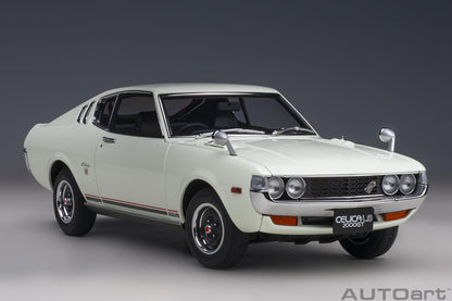 AUTOart 1:18 Toyota Celica Liftback 2000GT (RA25) 1973 (White) 78766